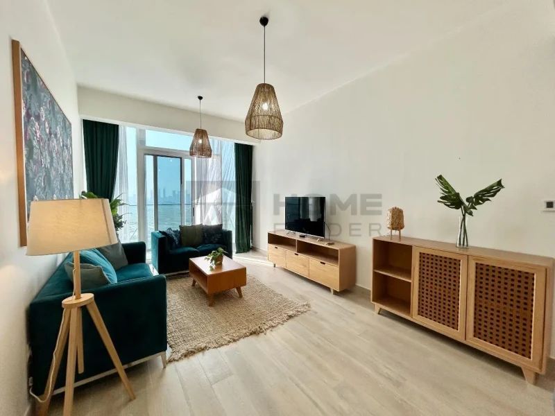 Apartment for Rent in Bloom Tower B - Jumeirah Village Circle, Dubai - Fully furnished | High Floor | JVC at 70999 AED